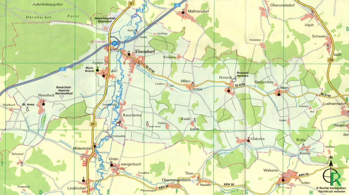 Gemeindegebiet-Elsendorf